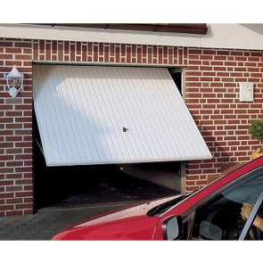Kipujuća garažna vrata Hormann Berry Pearl Bela